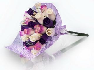 BUCHET DE TRANDAFIRI DIN LEMN "AVA"