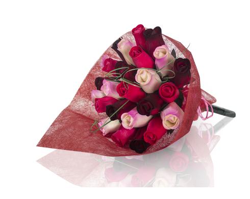 BUCHET DE TRANDAFIRI DIN LEMN "MAE"