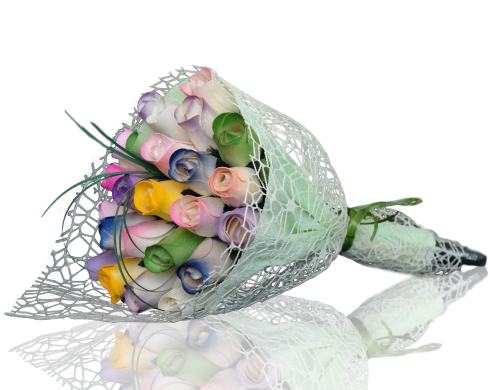 BUCHET DE TRANDAFIRI DIN LEMN "Jolie"